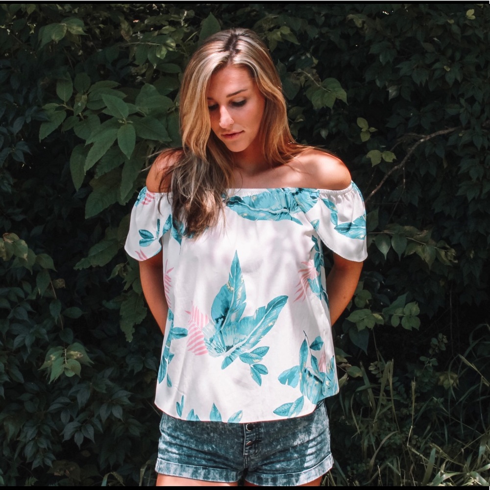 Off the shoulder top